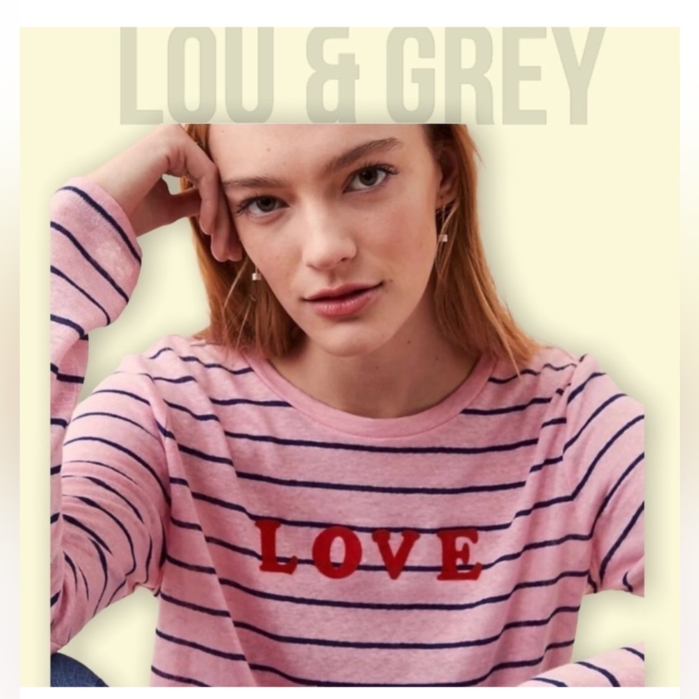 Lou & Grey 100% linen love shirt​​​ - Women’s M